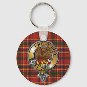 Munro Tartan & Badge Nyckelring