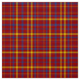 Munro Tartan Red Blue och Gult Play Fabric Tyg