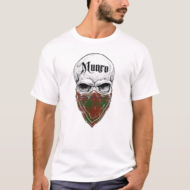 Munro Tartanbandit Tee Shirt (Framsida)