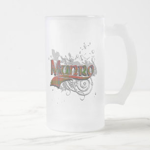 Munro TartanGrunge Frostat Ölglas