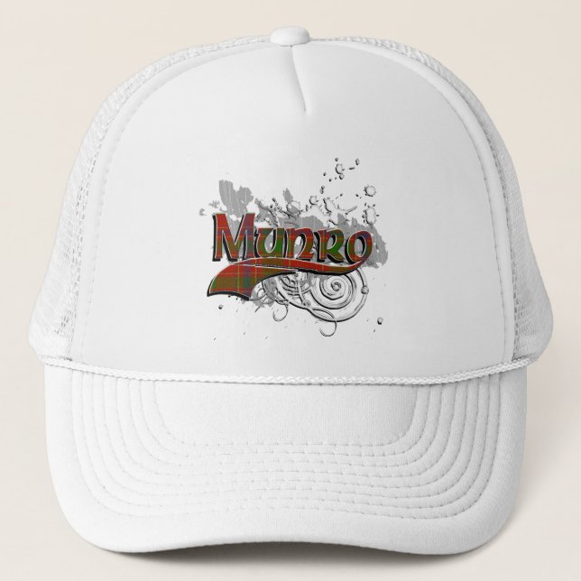 Munro TartanGrunge Truckerkeps (Framsida)