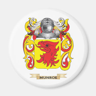 Munroe vapensköld (familjvapenskölden) magnet