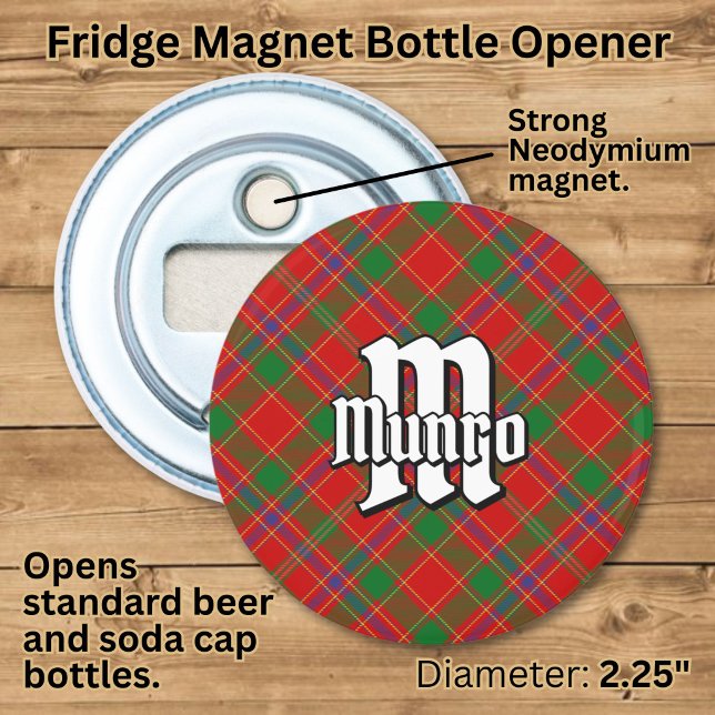 Munroklanens Tartan Flasköppnare (Skapare uppladdad)
