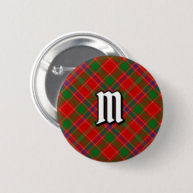 Munroklanens Tartan Knapp (Framsida & baksida)