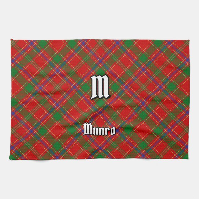 Munroklanens Tartan Kökshandduk (Horisontell)
