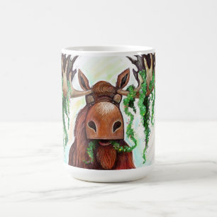Munslig rörelse kaffemugg
