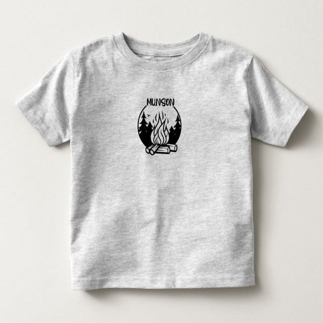 Munson Camping T Shirt (Framsida)