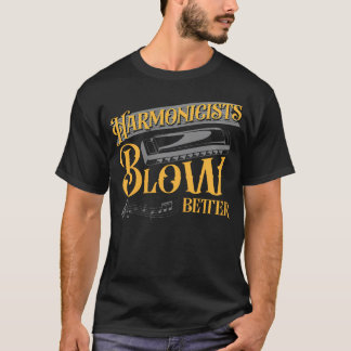 Munspeleväxter Blåser Bättre Munspelare T Shirt