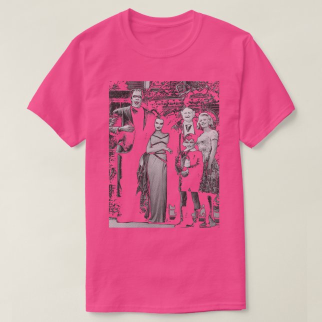 Munster Family T Shirt (Design framsida)