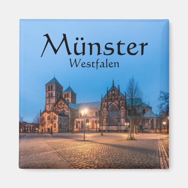 Münster Souvenir Magnet (Framsidan)