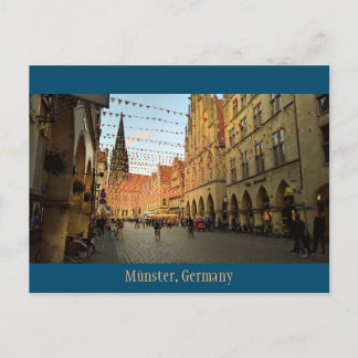 Münster, Tyskland 2 Vykort