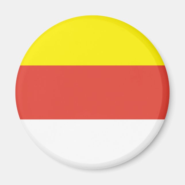 Münster, Tyskland flagga Magnet (Framsidan)