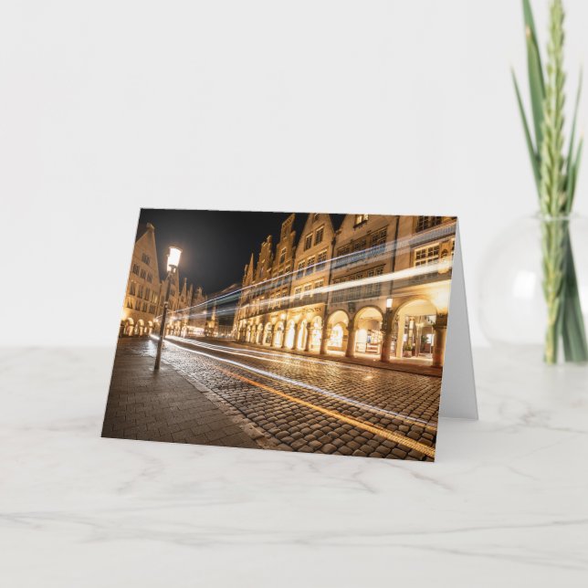 Münster Tyskland Kort (Framsida)