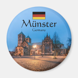 Münster Tyskland Souvenir Magnet