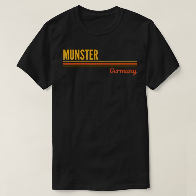 Munster Tyskland T Shirt (Design framsida)