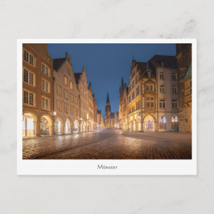 Münster Tyskland Vykort