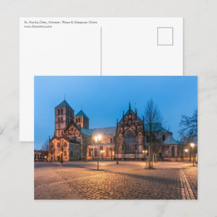 Münster Tyskland Vykort