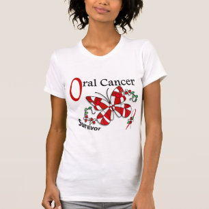 Muntlig cancer för överlevande 6 t shirt