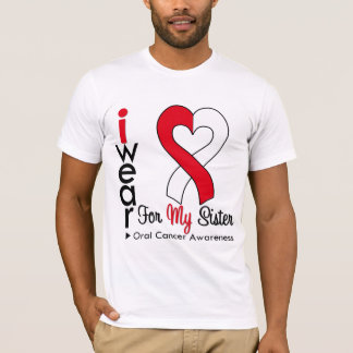 Muntlig cancer ha på sig jag bandet för min syster tee