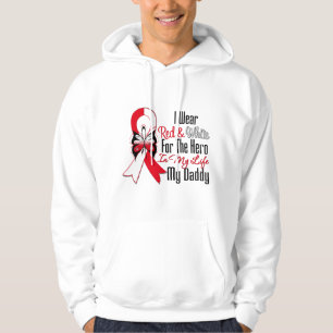 Muntlig cancerbandhjälte min pappa hoodie