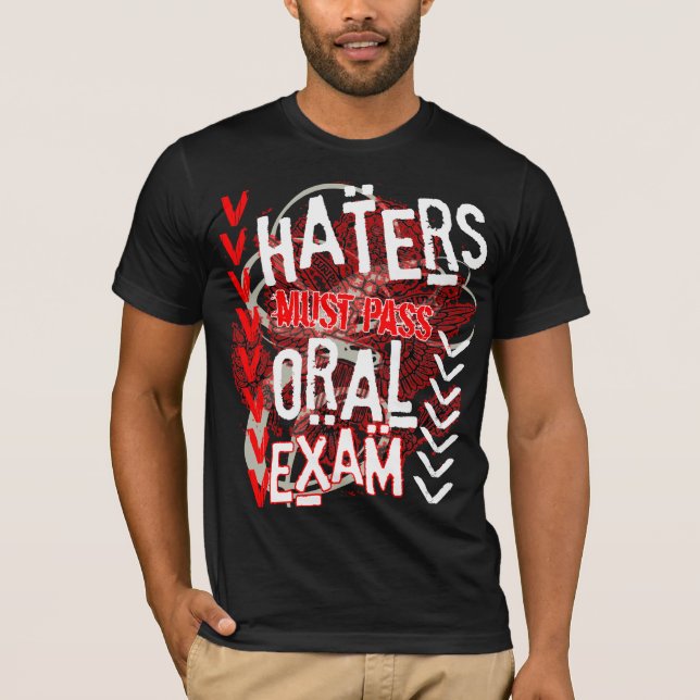 MUNTLIG EXAMEN T-SHIRT (Framsida)