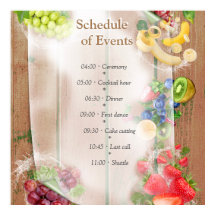 Munvattnande tropiska frukter