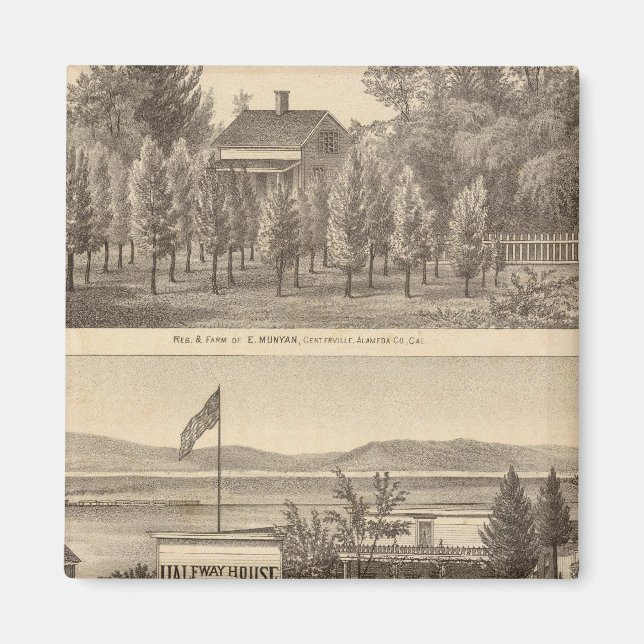 Munyan, Armstrong, Kapp egendom Magnet (Framsidan)