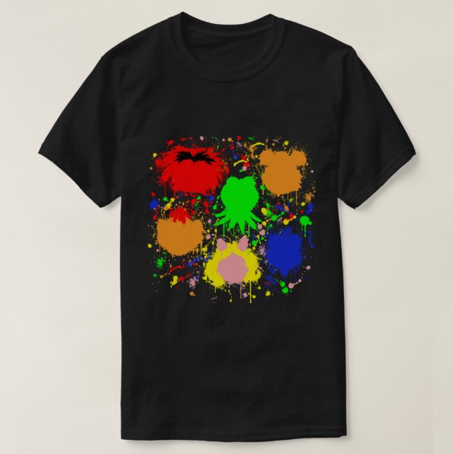 Muppet Splatter Classic T-Shirt (Design framsida)