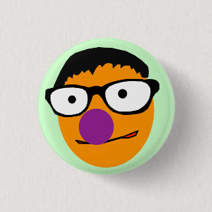 Muppeten Tom knäppas emblem Knapp