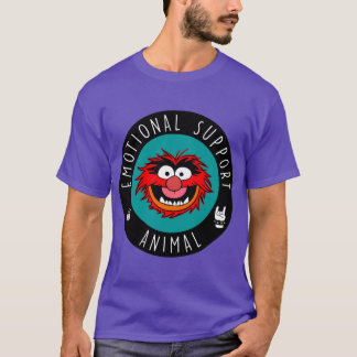 Muppets Animal Emotional Support Animal Drummer vi T Shirt