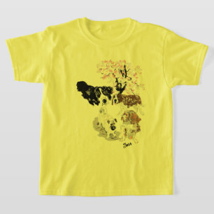 Mur Art: Det är en Doggie, Hund World T Shirt