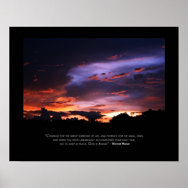 Mur, patient, Rest_Black Gräns Poster (Framsidan)