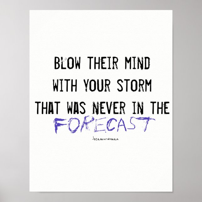 Mur Poster att slå deras sinne.. vara en mordkvinn (Framsidan)