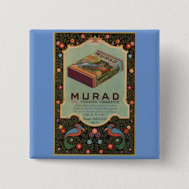 Murad Cigarettes ad Knapp (Framsida)