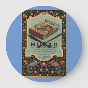 Murad Cigarettes ad Stor Klocka