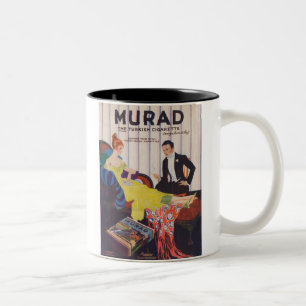 Murad turkiska cigaretter 2 Två-Tonad mugg