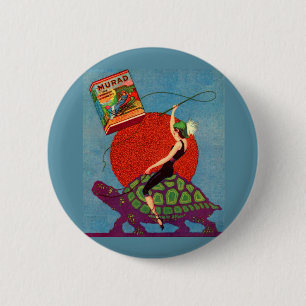 Muradcigarretter dam ridgigantisk sköldpadda knapp