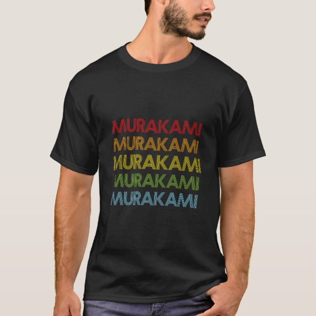 Murakami Namn T Shirt (Framsida)
