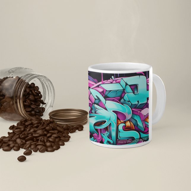 Mural 1 ändring 22 kaffemugg (Mural 1 Variation 22 Coffee Mug
)