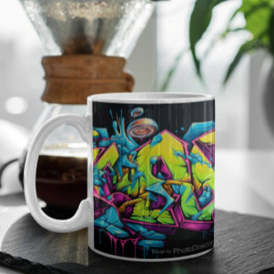 Mural 1 ändring 3 kaffemugg