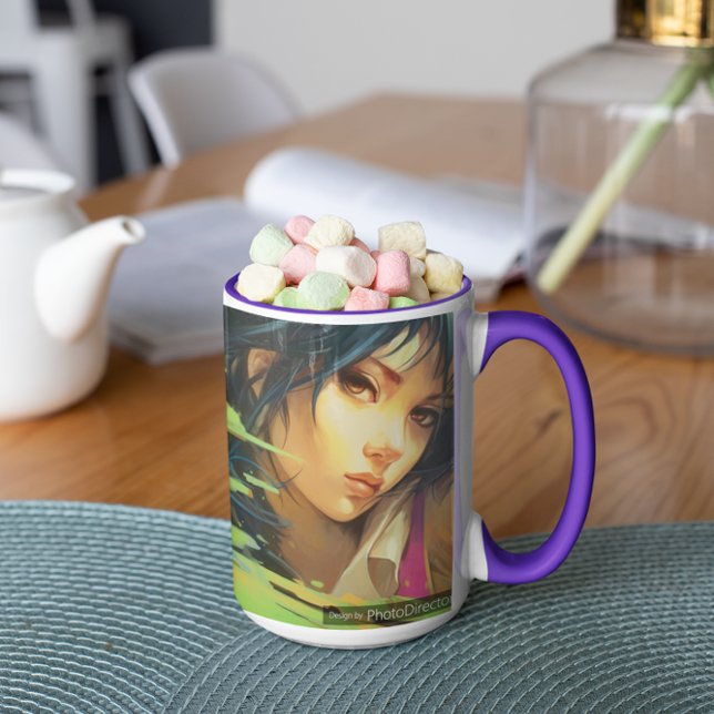 Mural 2 Animum 1 Kaffemugg (Mural 2 Anime 1 Coffee Mug)