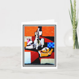 Mural Art på Orgosolo, Sardinien #10 Kort