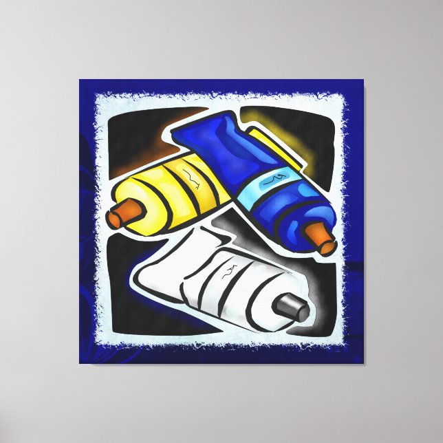 Mural Artist Graphics Design DECOR 2 Canvastryck (Framsida)