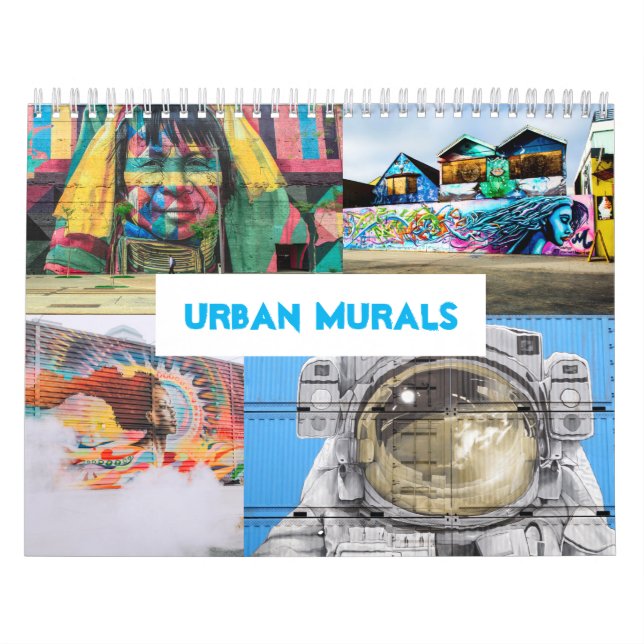 Mural Artwork Street Murals 2020 Kalender (Omslag)