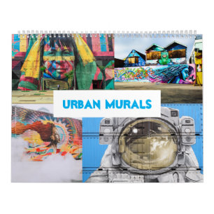 Mural Artwork Street Murals 2021 Home/Office Wall Kalender