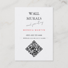 Mural Painter  Visitkort