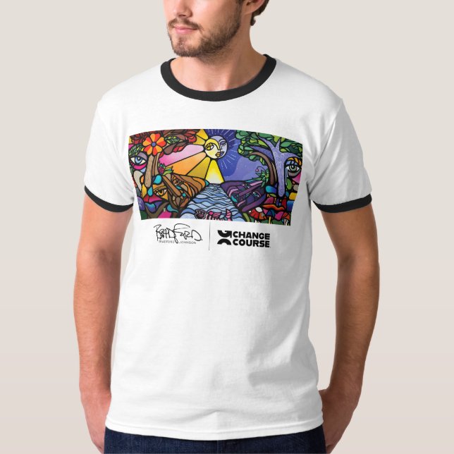 Mural Ringer Tee (Framsida)