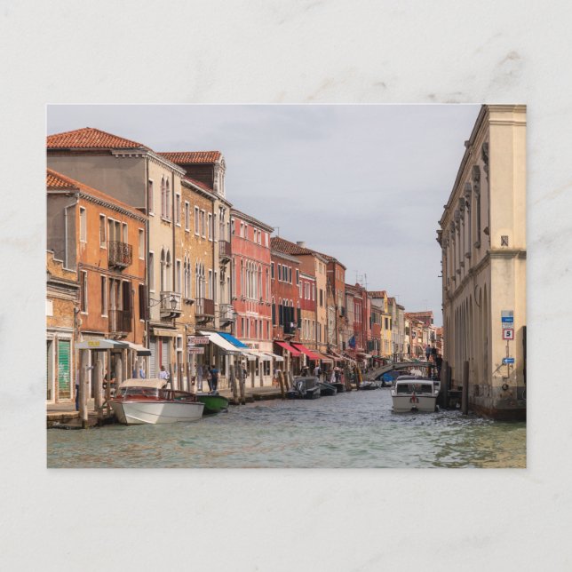 Murano Canals Vykort (Framsida)