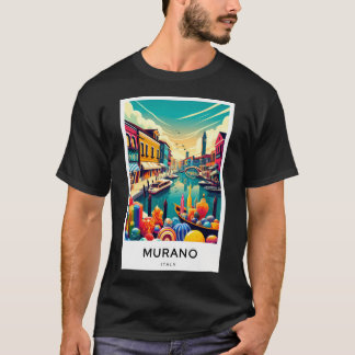 Murano Italien Digital Art Poster T Shirt