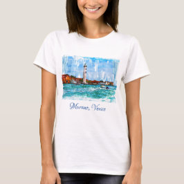 Murano Lighthouse, Venedig, Italien. T Shirt